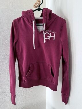 Gilly Hicks Maroon Sweatshirt Hoodie